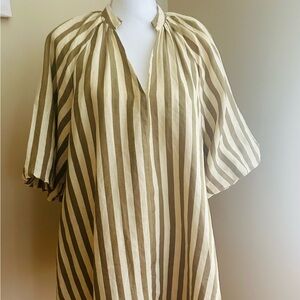 Magashoni Linen Swing Dress Like New